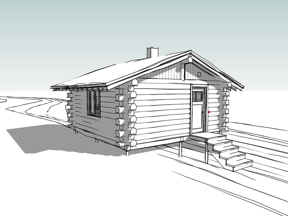 Проект бани KELOPUU_23